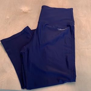 High Waist Yoga Capri Leggings Swim Tights SZ XL